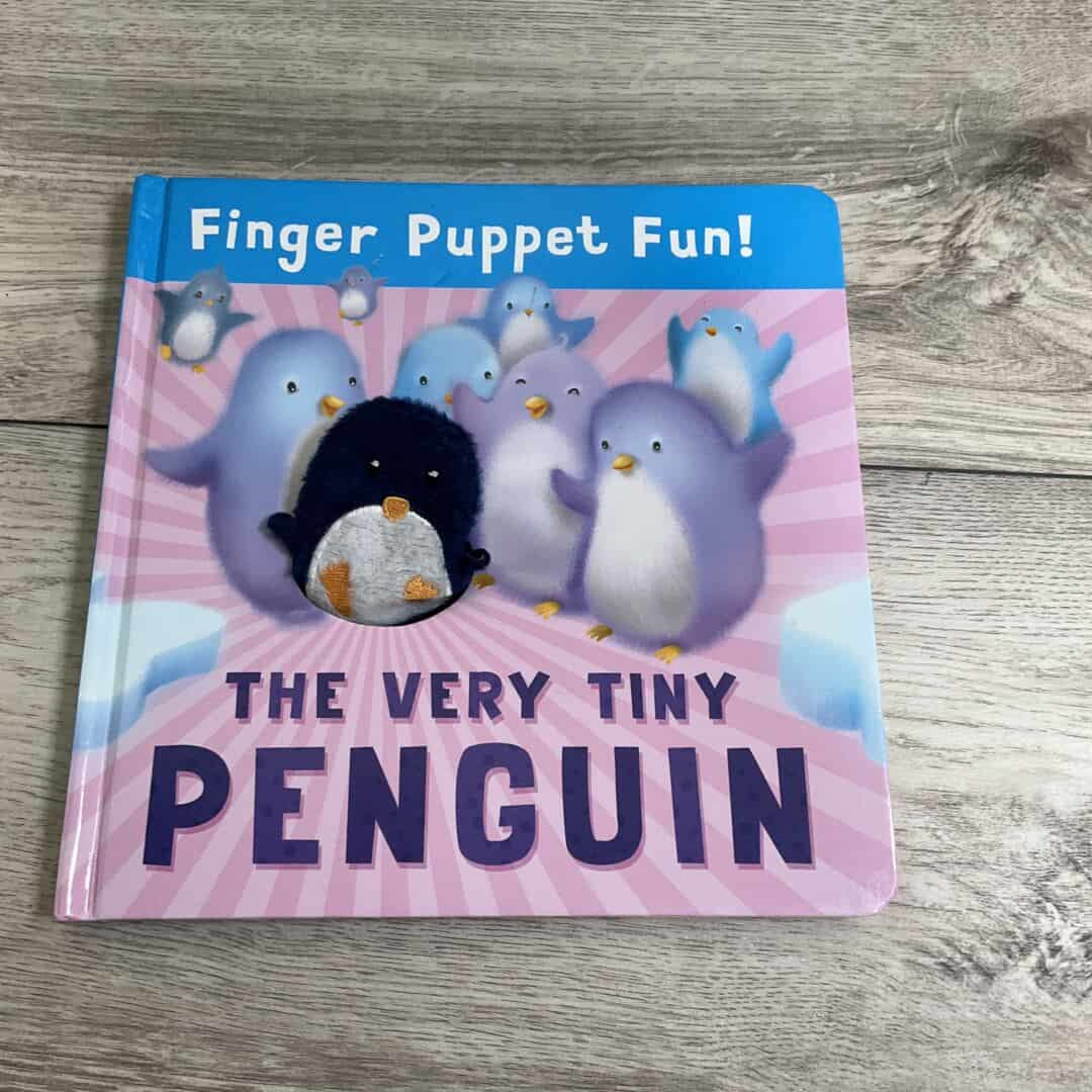THE VERY TINY PENGUIN Finger Puppet Fun Board Book