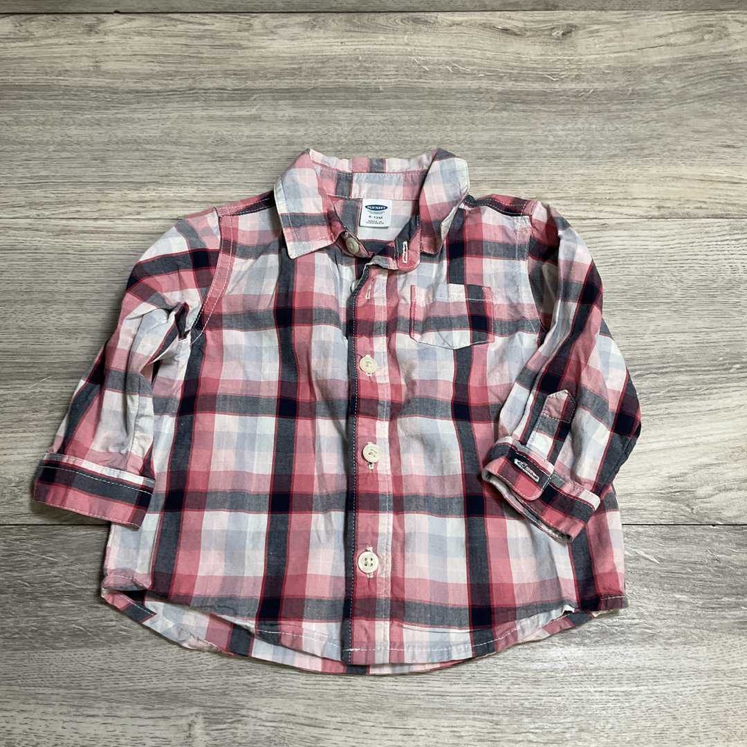 BOYS - 6/12 Months - Button Down