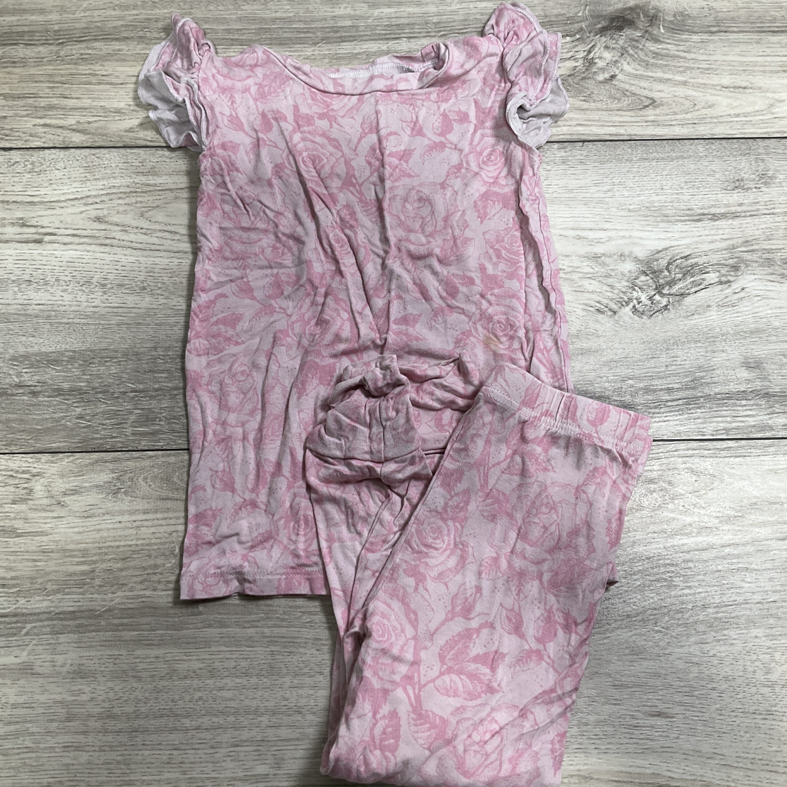 GIRLS - 4T - Bamboo PJ's - Play Clothes Condition
