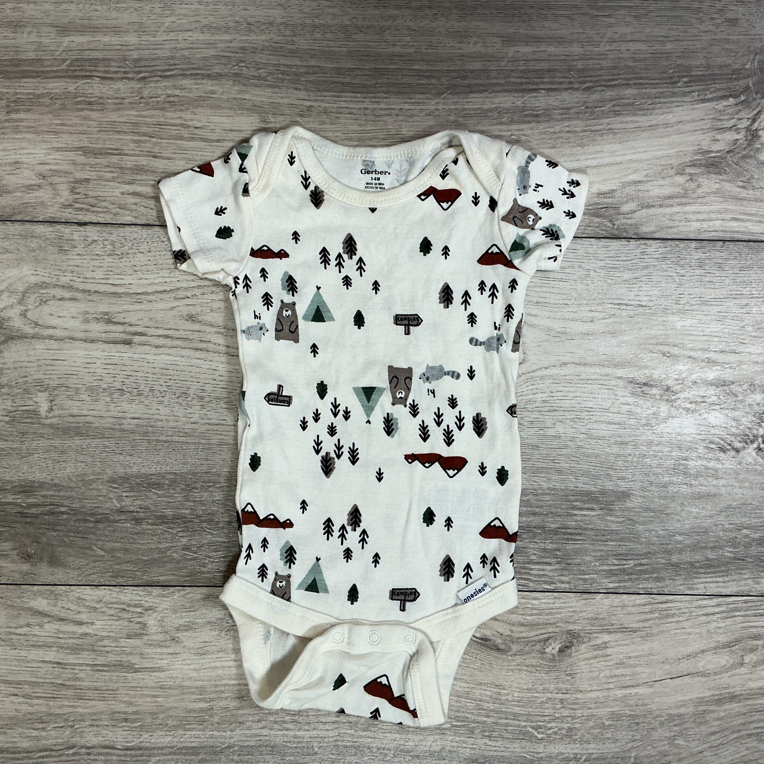 BOYS - 3/6 Month - Onesie - Semi - Play
