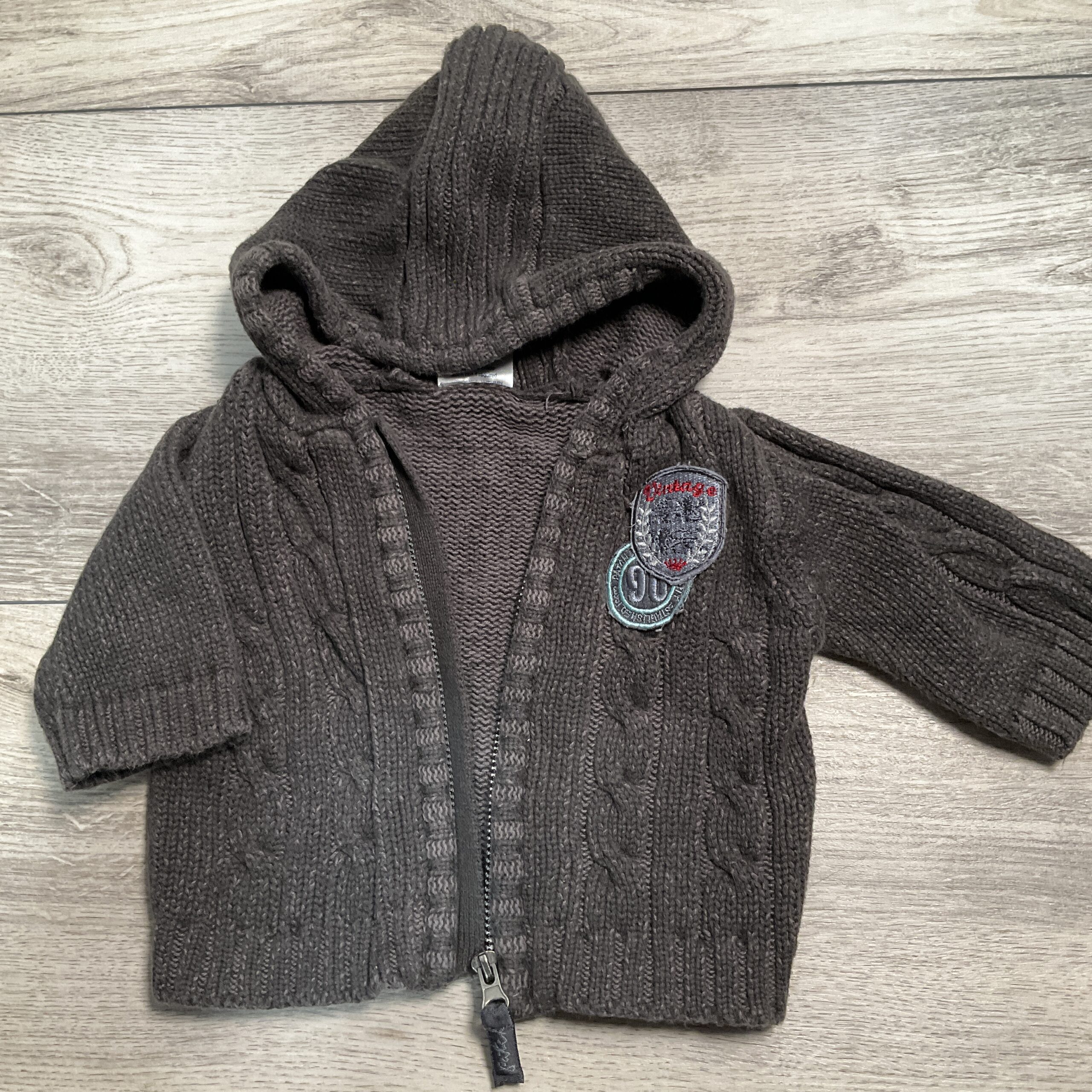 BOYS - Newborn - Cable Knit Jacket