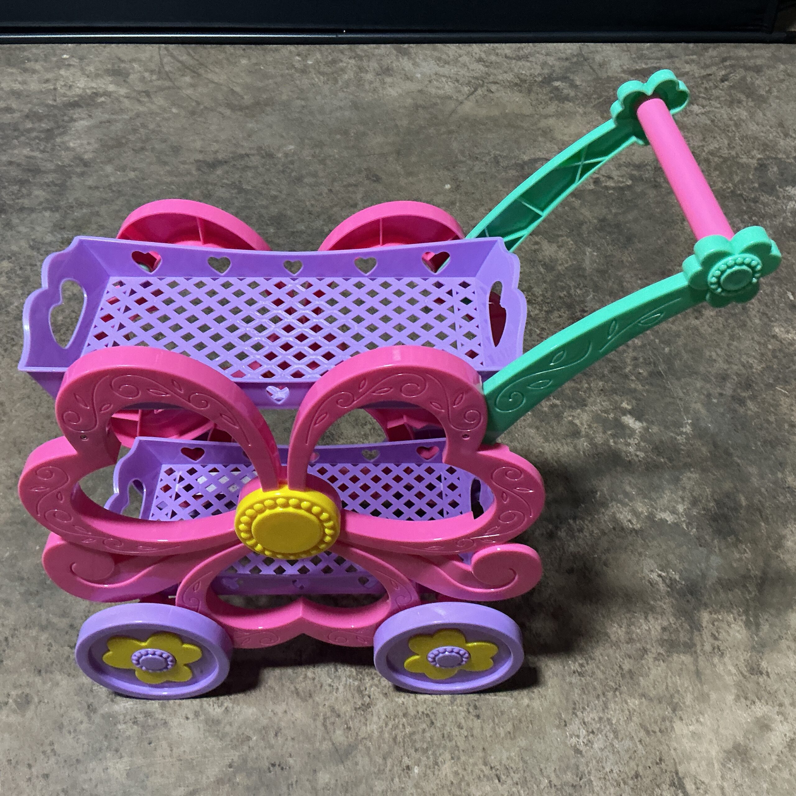 Kid Connection Flower Tea Cart Play Set, NO PIECES, Structure Only
