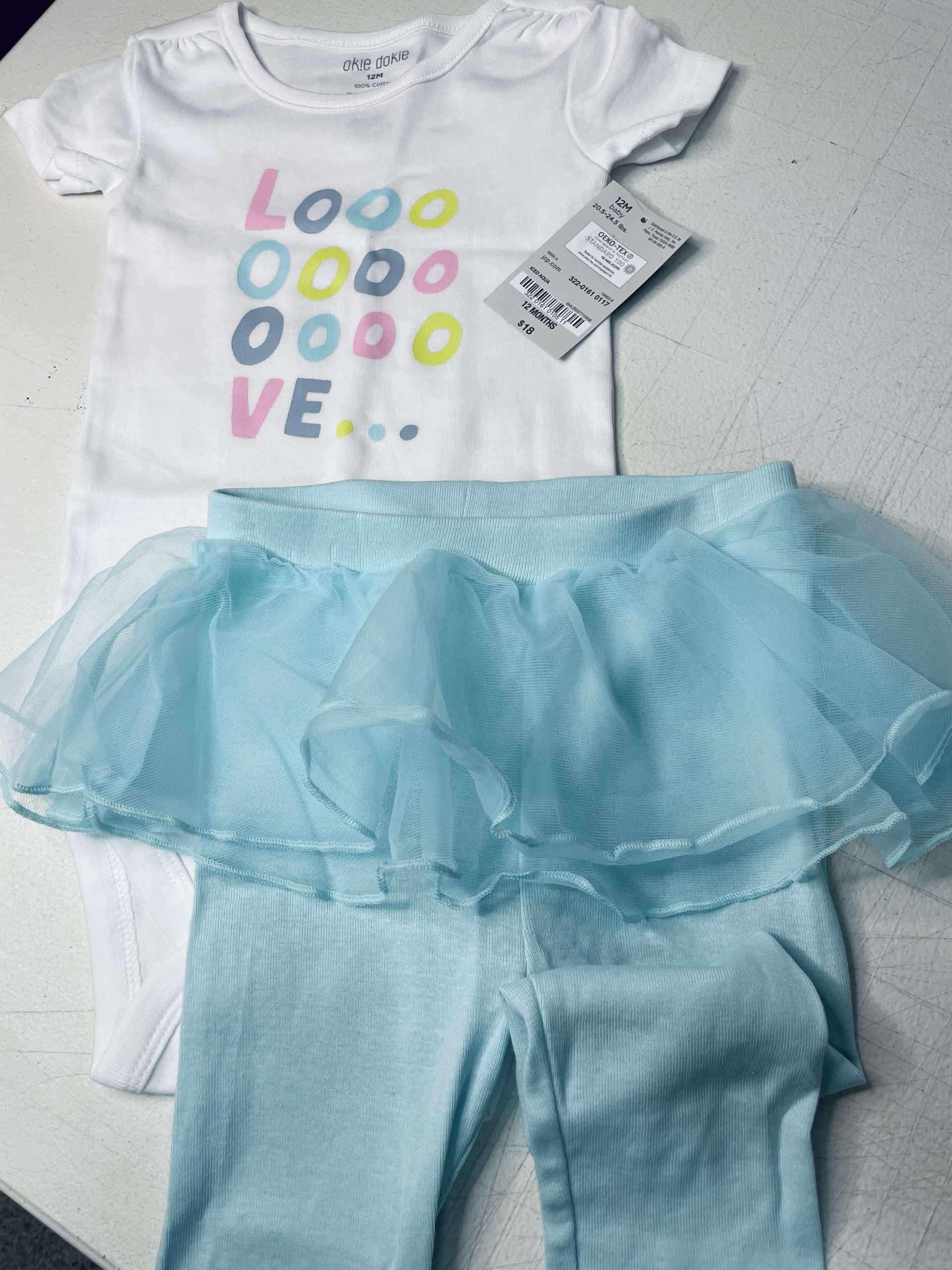 GIRLS - #89 - 12 Months - NEW - Outfit