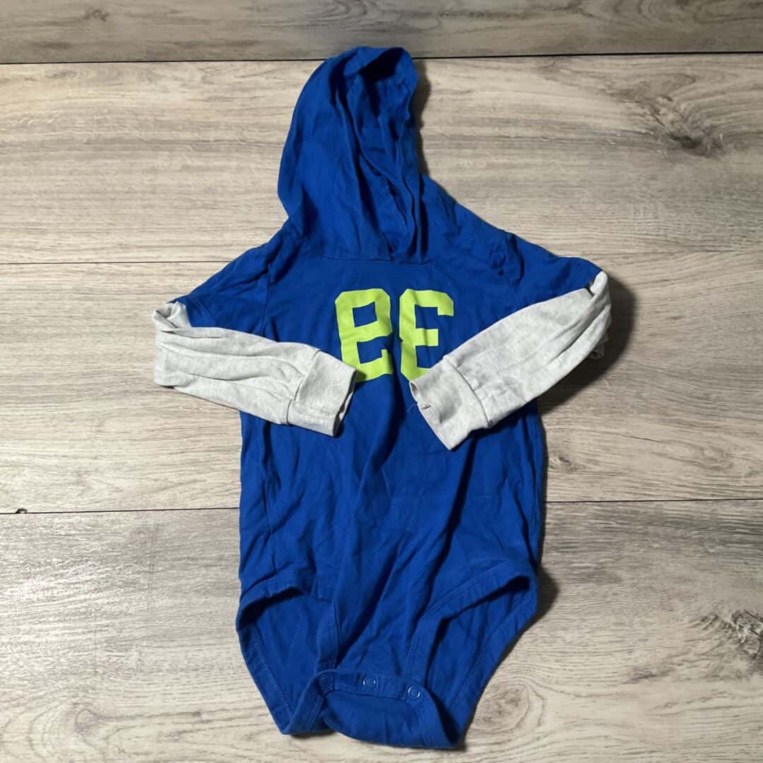 BOYS - 24 Months - Hooded Onesie