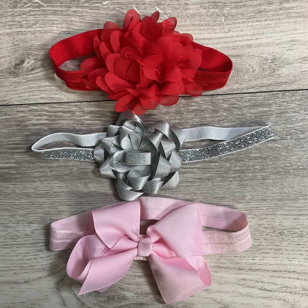 GIRLS – 0/6 Months – Ribbon Bows